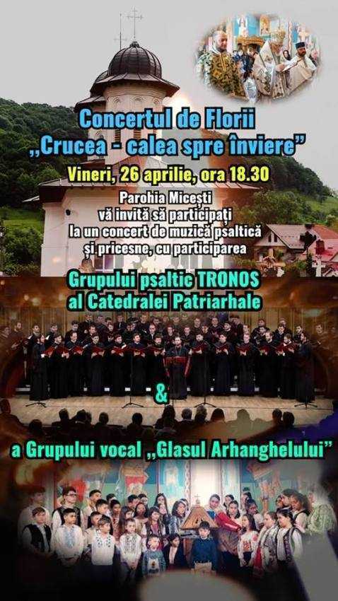 Corul Patriarhiei Române va cânta la Parohia Micești 1 cor concert
