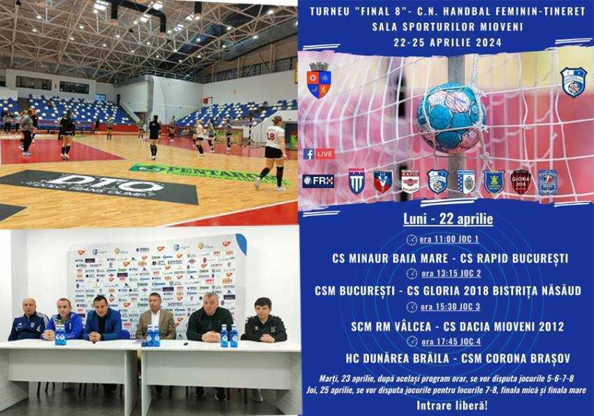 turneul final 8 la mioveni Sursă foto: Facebook Primăria Orașului Mioveni.