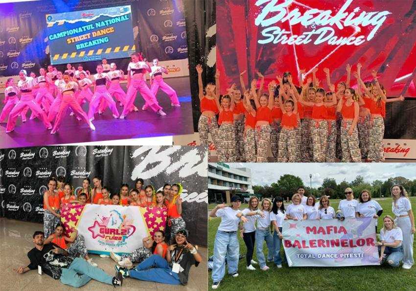 balerine castigat street dance Sursă foto: Facebook Centrul Cultural Pitești.