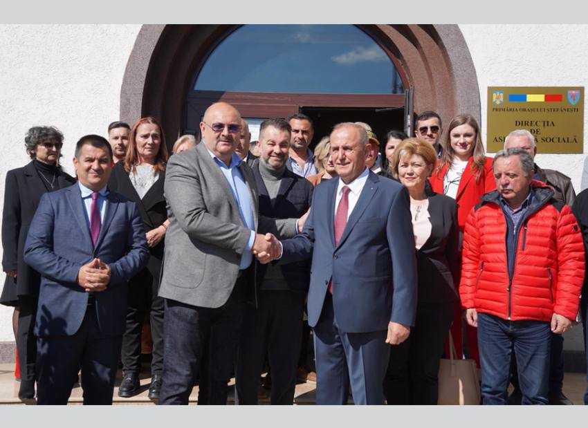 IOn Minzina Nicolae Velcea Sursă foto: Facebook PSD Argeș.