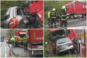page - TIR cu numere de Argeș implicat într-un accident mortal în Slovacia