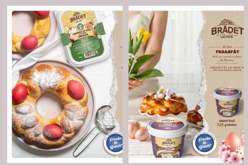 Cu lactatele Brădet chiar și cele mai dificile rețete se vor transforma într-o delicatesă 1 Lactate Bradet