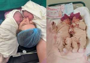 Încă o premieră! La maternitatea Spitalului Orășenesc Mioveni s-a născut prima pereche de gemeni 1 Sursă foto: Facebook Primăria Orașului Mioveni.