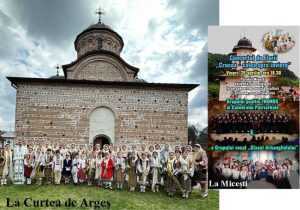 Duminica Floriilor. Festivalul de Pricesne ”Cruce sfântă părăsită” 1 Sursă foto: Facebook Arhiepiscopia Argesului și Muscelului.