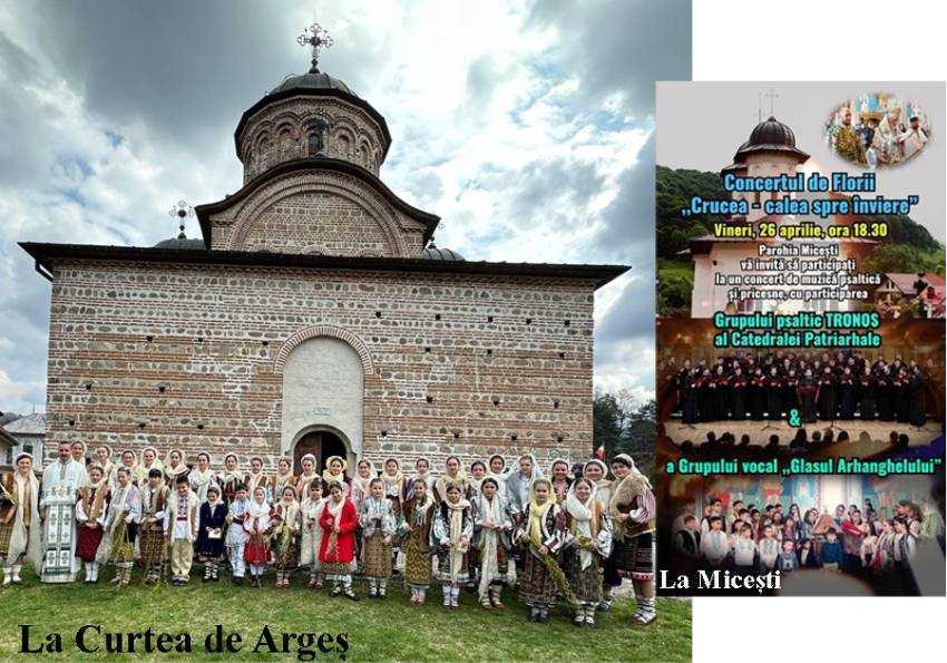 curtae de arges si micesti pricesne Sursă foto: Facebook Arhiepiscopia Argesului și Muscelului.