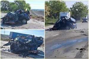 Impact frontal între un TIR și un autoturism pe DN 65! Un tânăr de 18 ani a murit pe loc 1 page 1 - Impact frontal între un TIR și un autoturism pe DN 65! Un tânăr de 18 ani a murit pe loc