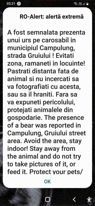 urs ro alert