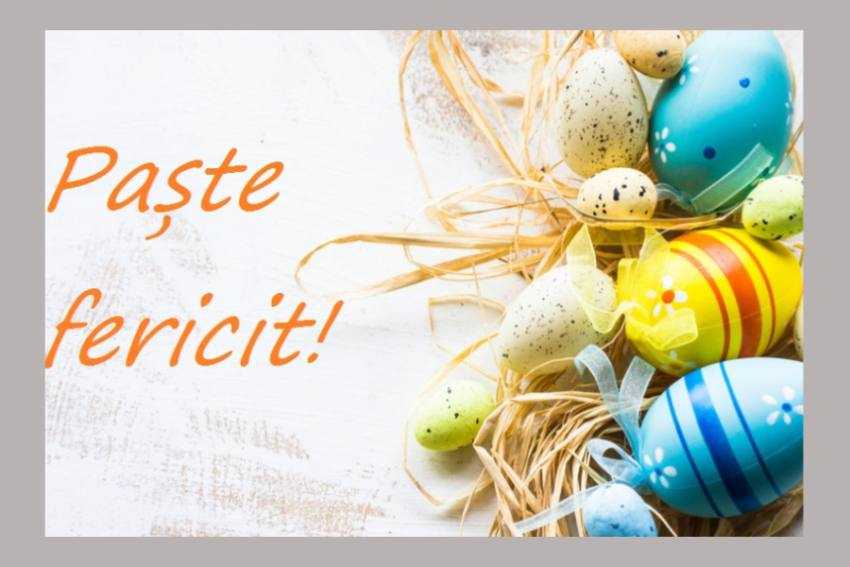 felicitare Paște