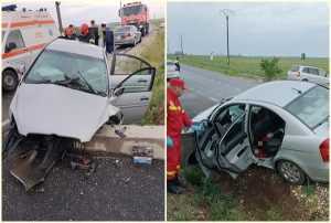 Accident cu victimă la Slobozia! A intrat cu mașina într-un cap de pod 1 page - Accident cu victimă la Slobozia! A intrat cu mașina într-un cap de pod