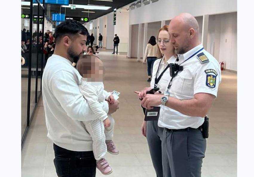 Sursă foto: Facebook Poliția de Frontieră Română.