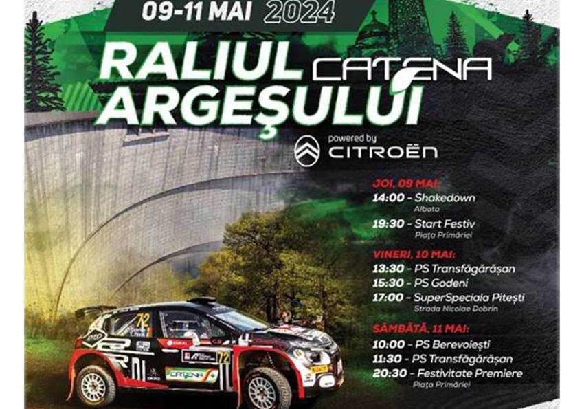 raliul argesului deschidere 1 Sursă foto: Facebook Raliul Argeșului.
