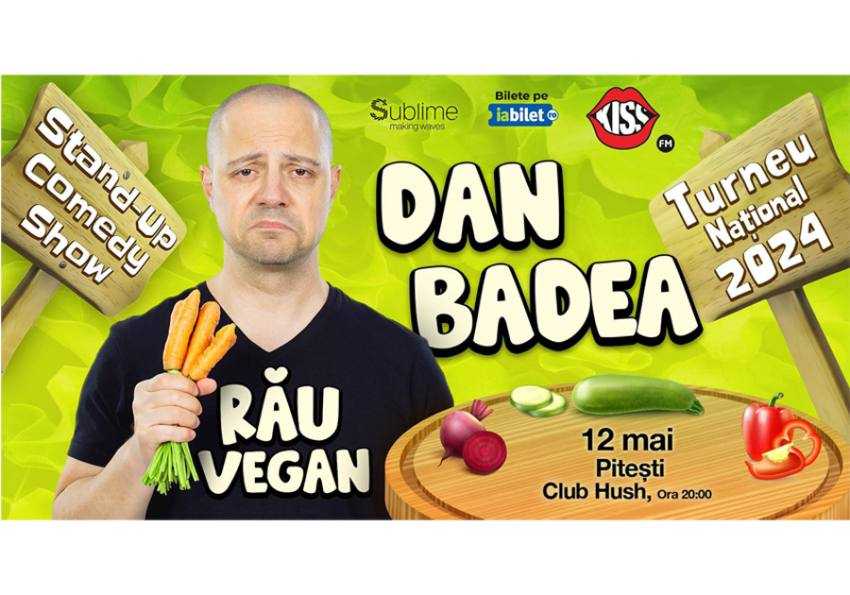 Dan Badea comedy Sursă foto: Facebook Club HUSH Pitești.
