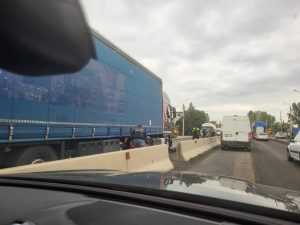 Biciclist lovit de un autocamion la Mărăcineni 1 accident maracineni - Biciclist lovit de un autocamion la Mărăcineni