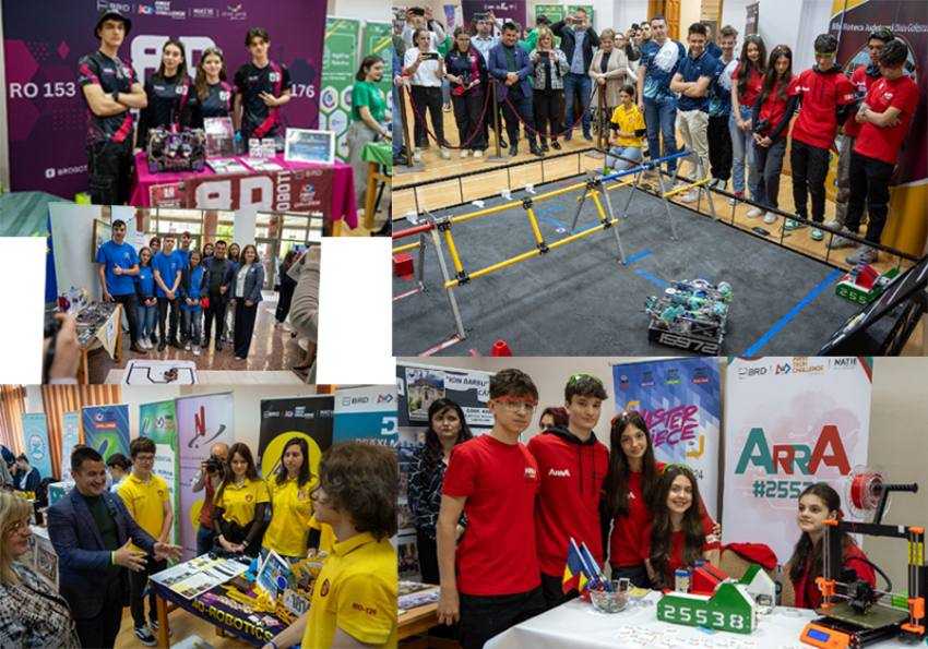 targ de robotica deschidere Sursă foto: CJ Argeș.