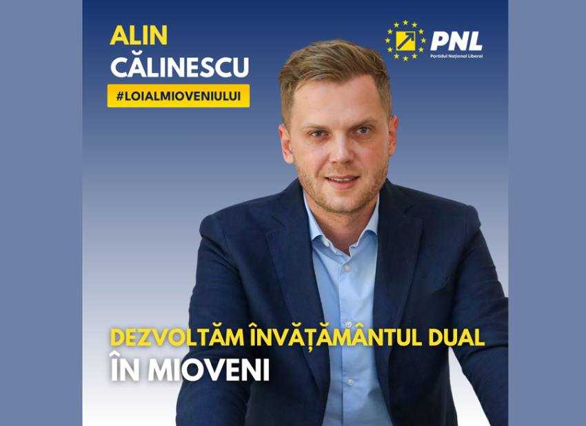 Alin Călinescu, candidat PNL la Primăria Mioveni: ”O CREȘĂ NOUĂ ȘI AFTERSCHOOL LA MIOVENI SUNT PRIORITĂȚILE MELE ÎN MATERIE DE EDUCAȚIE”