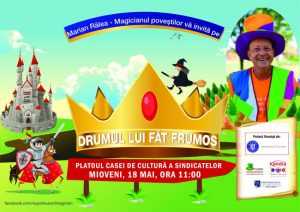 Toți copiii din oraș sunt invitați la teatru. Magicianul din Abracadaba vine sâmbătă la Mioveni 1 Sursă foto: Facebook Primăria Orașului Mioveni.
