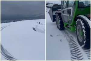page - Peisaj de iarnă la jumătatea lunii mai! A nins pe Transalpina