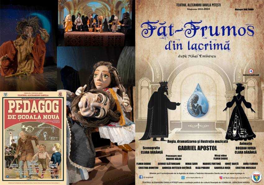 Atenție, părinți și bunici! Teatrul Al. Davila a pregătit spectacolul ”Făt-Frumos din lacrimă”