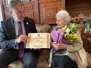 Piteștiul are încă o centenară. Maria Rizescu a împlinit 100 de ani 27 Sursă foto: Facebook Cristian Gentea