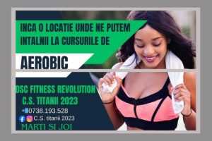 Club Sportiv Titanii 2023 vă invită la AEROBIC. Acum și în centrul orașului! 1 Club sportiv Titanii 2023