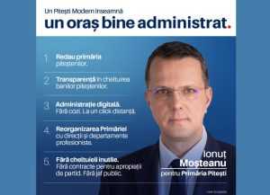 Ionuț Moșteanu, candidatul Alianței Dreapta Unită: Primăria și consiliul local există pentru a servi piteștenii 20 Sursă foto: Facebook Ionuț Moșteanu.