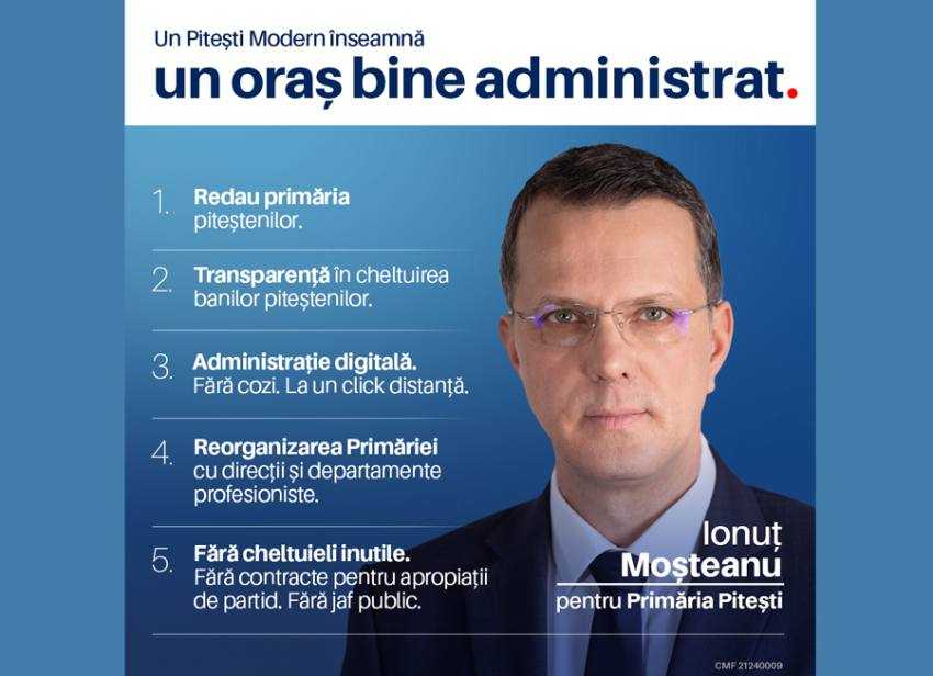 Mosteanu campanie 1 Sursă foto: Facebook Ionuț Moșteanu.