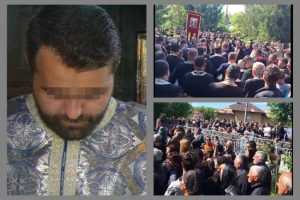 (Video) Preotul din Costești ucis într-un accident de un tânăr fără permis - condus pe ultimul drum! 1 preot Costești înmormântare