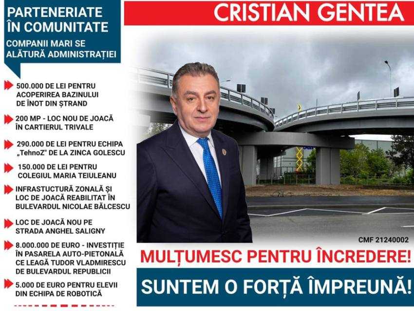 Sursă foto: Facebook Cristian Gentea.