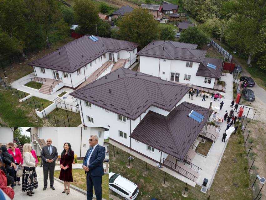 Locuinte sociale gata la tigveni deschidere Sursă foto: Facebook Ion Mînzînă.