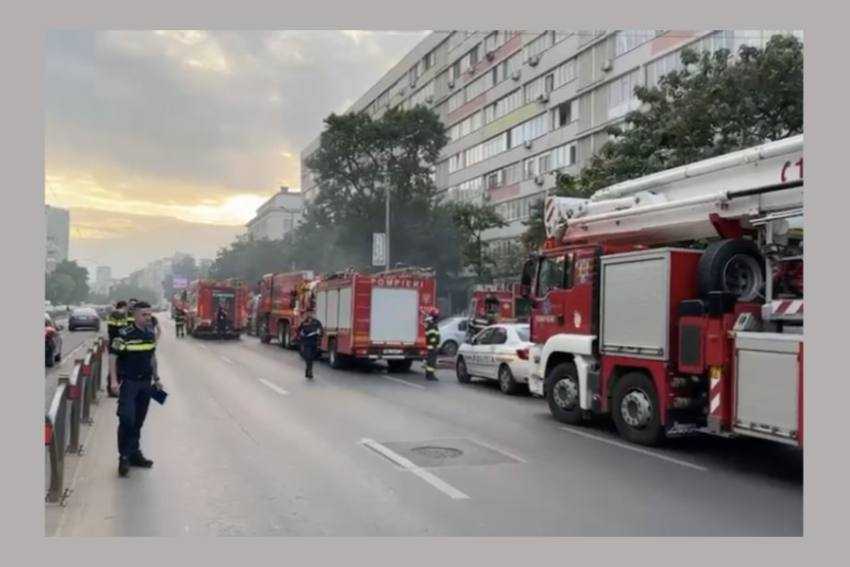 Incendiu langa Dinamo
