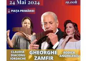 Concert extraordinar în Piața Primăriei. Gherorghe Zamfir vine la Pitești! 4 Sursă foto: Facebook Filarmonica Pitești.