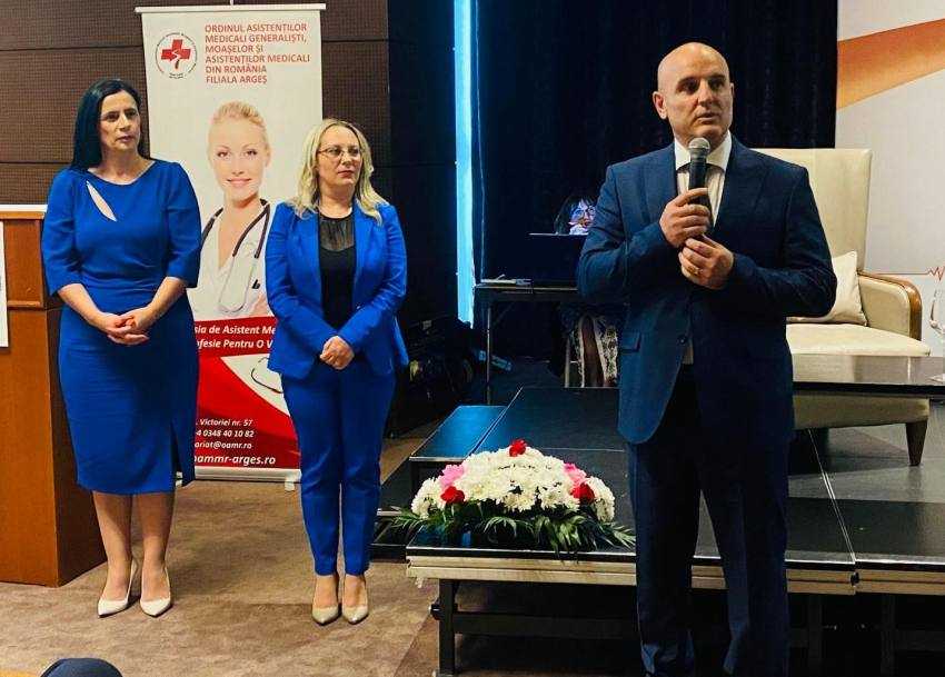 Estera STĂMOIU, președinte OAMGMAMR Argeș: ” Prioritizarea investițiilor în profesia de asistent medical, societățile pot face pași importanți către o comunitate globală mai sănătoasă și mai prosperă” 2 Estera STĂMOIU