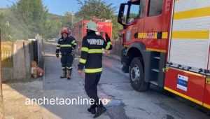 402d9561 ed3d 4910 a620 32e4488b9f83 - Acoperișul unei case din Curtea de Argeș, distrus de flăcări! Focul ar fi fost pus intenționat