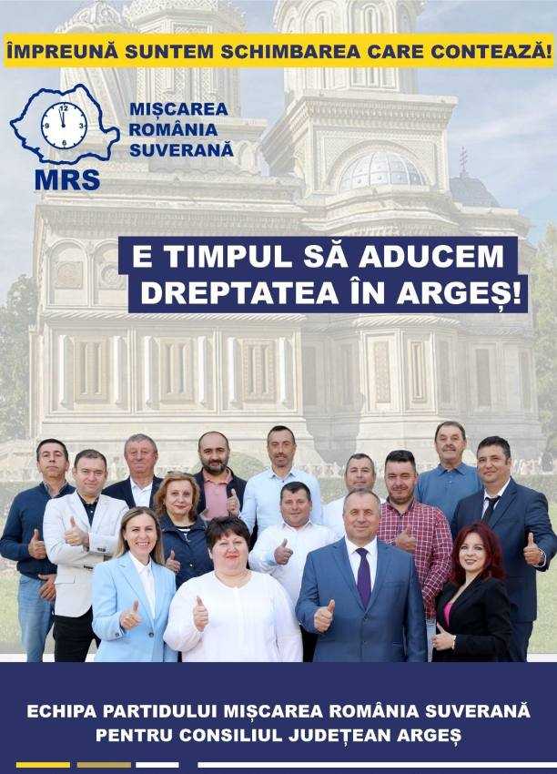 Președintele MRS Argeș, Dorin Mărășoiu: „Dragi cetățeni ai județului Argeș, vă chem să fim împreună pentru schimbare” 1 Dorin Mărășoiu