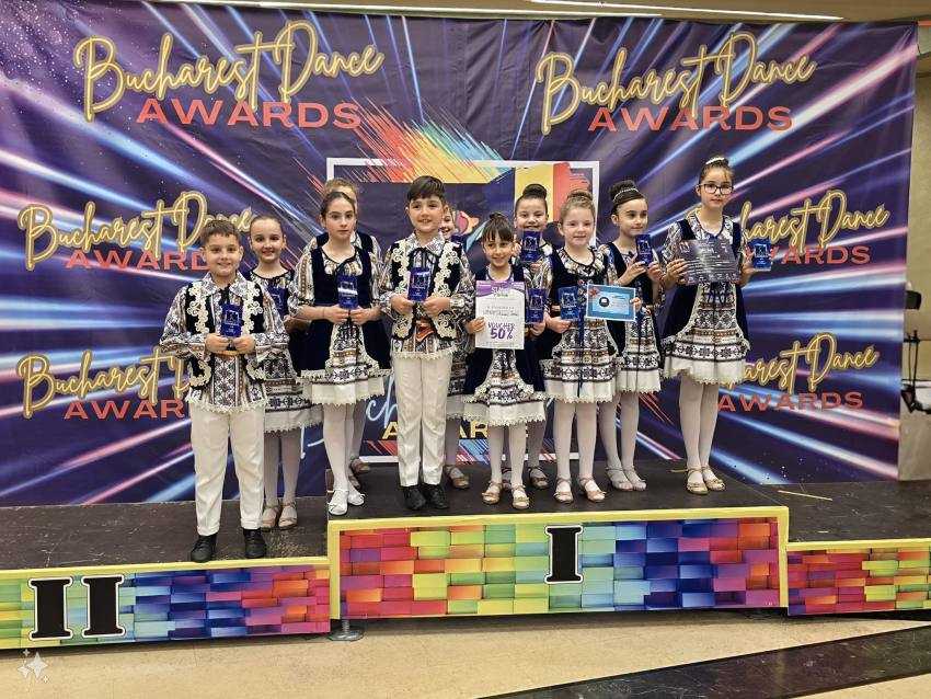 Dansatorii clubului sportiv Titanii 2023 au urcat din nou pe podium! 1 Club Titanii 2023