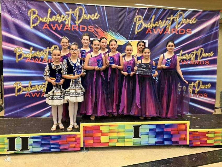 Dansatorii clubului sportiv Titanii 2023 au urcat din nou pe podium! 3 Club Titanii 2023