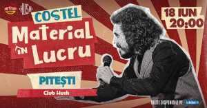 Spectacol de comedie la HUSH! Costel vine cu cel mai fresh material al lui! 1 comedie la Hush