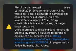 be62ec61 5245 4df3 829f 4d5239e69084 - Băiatul de 15 ani din Leordeni dat dispărut în luna mai - a revenit la domiciliu!