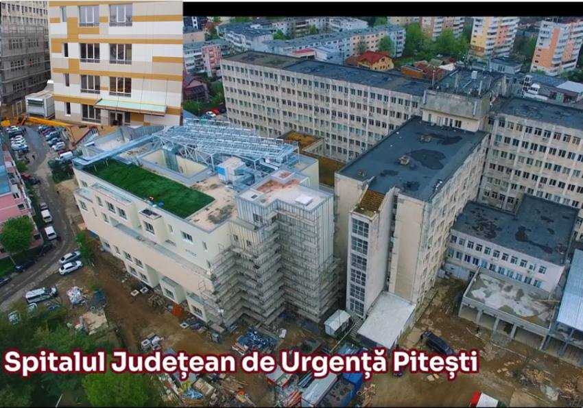 sjup spitalul judetean deschidere Sursă foto: screenshot Facebook Ion Mînzînă.