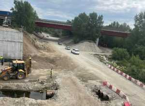 Circulație îngreunată! 1 Sursă foto: Primăria Municipiului Pitești.