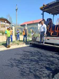 asfaltare titesti - Proiecte aflate în derulare în comuna Țițești