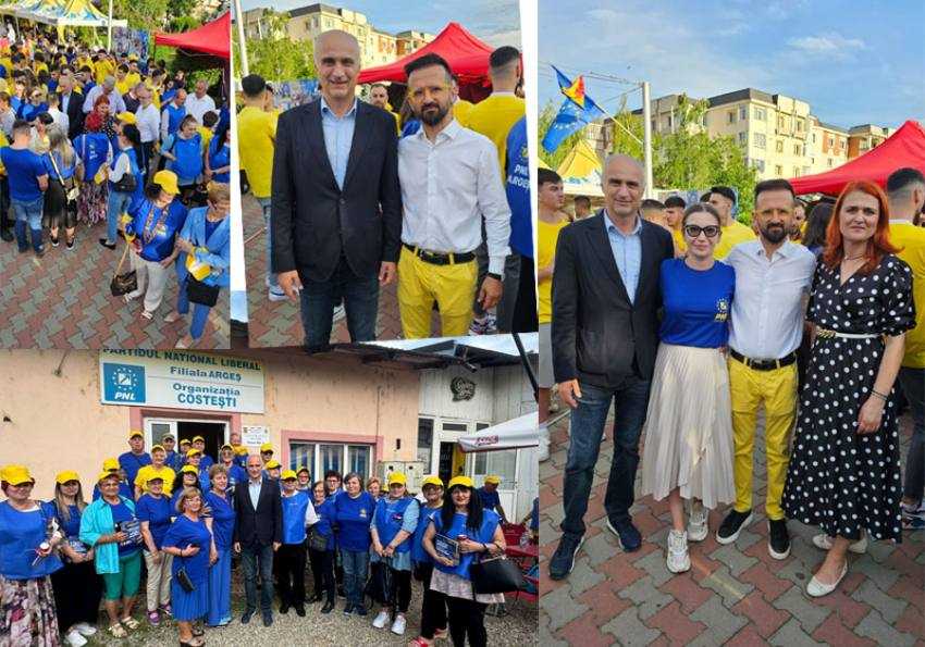 PNL Costesti sustine pe gabi tudor Sursă foto: Facebook Radu perianu