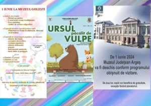 Ce activități sunt la Muzeul Golești? ”Ursul păcălit de vulpe!”, ajunge la Mihăiești și Stâlpeni 5 Sursă foto: Facebook CJ Argeș.