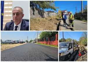 Patru ani de investiţii în toate satele din Ştefăneşti. VALEA MARE, ENCULEȘTI, PLOSCARU, ZĂVOI, FITOTRON 1 stefanesti investitii velcea valea mare enculesti fitotron zavoi