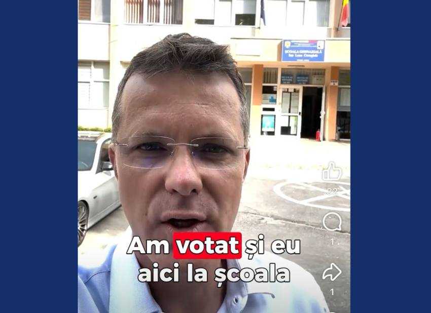 Sursă foto: screenshot Facebook Ionuț Moșteanu.