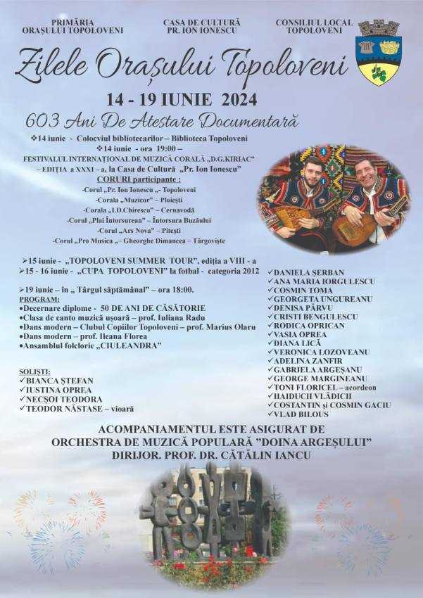 zilele orasului Topoloveni