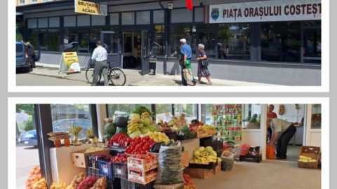 piață Costești