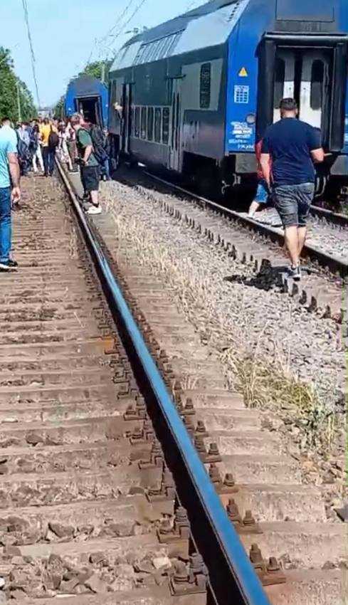 Plan Roșu activat! Două vagoane ale unui tren au deraiat la Drăgănești de Vede 1 tren deraiat