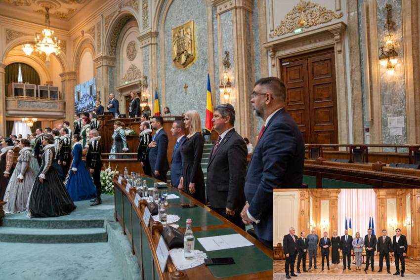 sedinta solemna senat 160 ani Sursă foto: Facebook Alina Gorghiu.