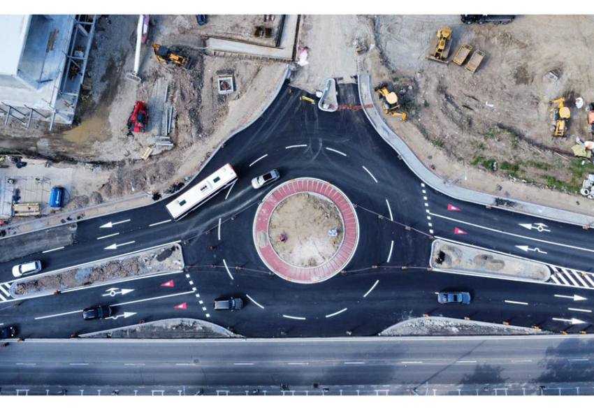 sens nord giratoriu Sursă foto: Primăria MUncipiului Pitesti